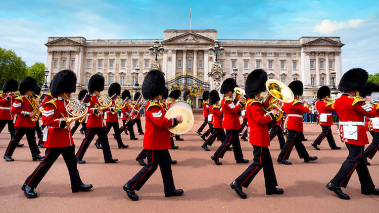 Buckingham Palace changing of the guards